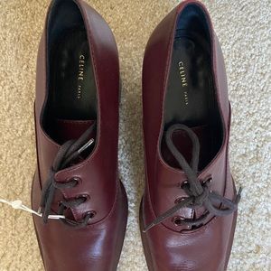 Authentic Celine derby shoes 37.5